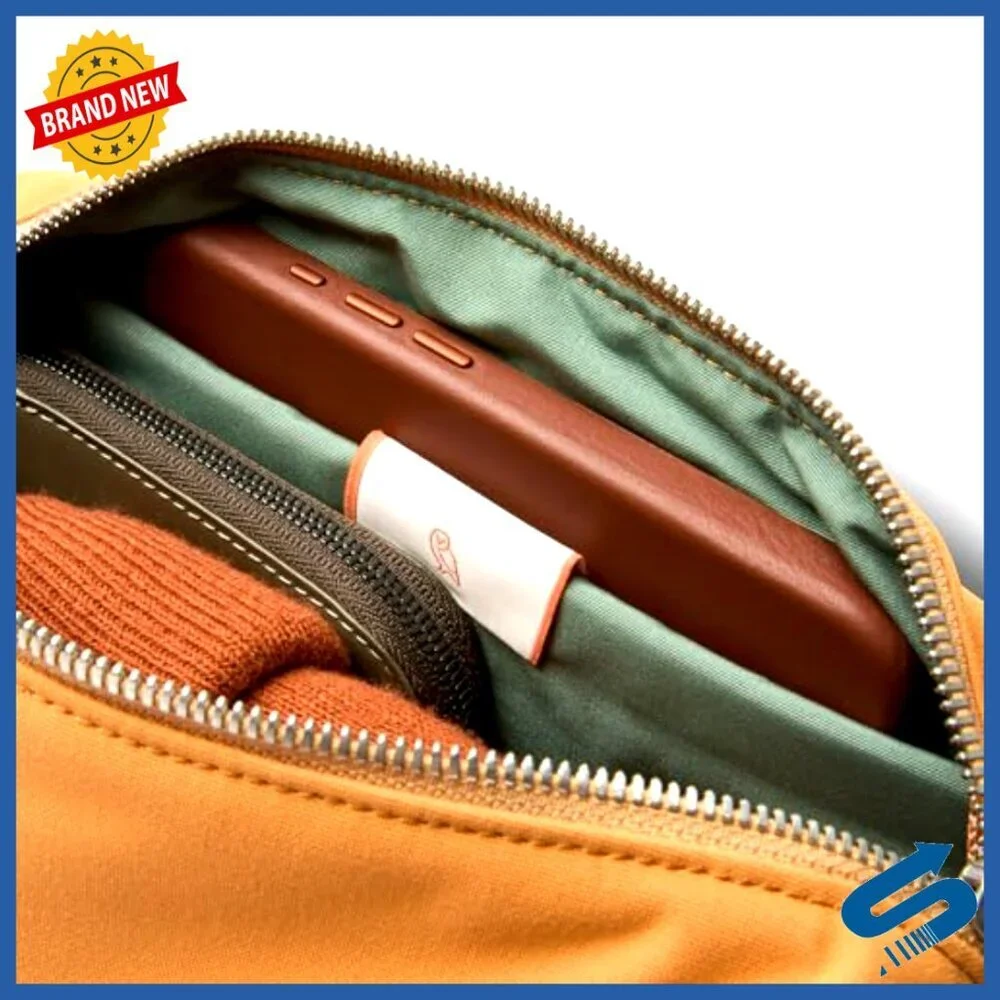 3L Minimalist Crossbody Sling Bag with Adjustable Strap & Internal Pockets